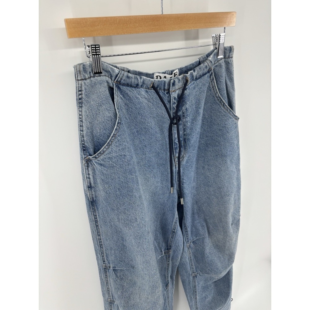 DAZE Denim Jetset Jogger Sz 26 (29) High Rise 90's Retro Cinched Ankle MSRP $122 - Picture 7 of 14